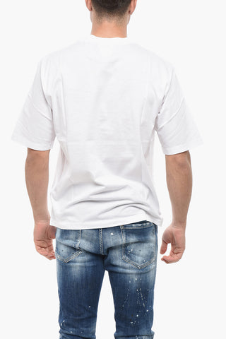 Loose-Fit Crewneck T-Shirt with Chest Pocket