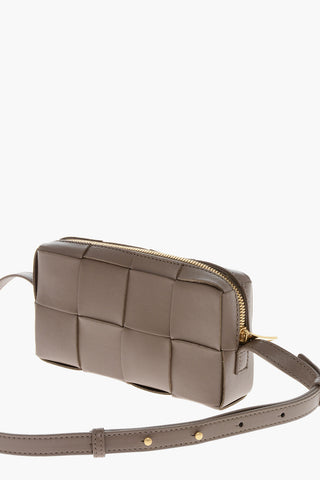 Borsa a Spalla In Pelle Intrecciata