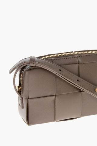 Borsa a Spalla In Pelle Intrecciata