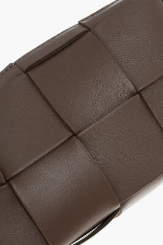 Borsa a Spalla In Pelle Intrecciata