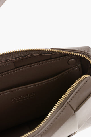 Borsa a Spalla In Pelle Intrecciata