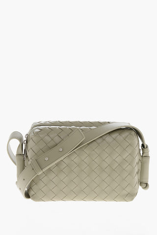 Schultertasche Aus Geflochtenem Leder