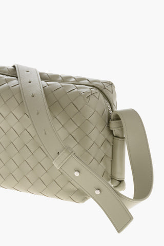 Schultertasche Aus Geflochtenem Leder
