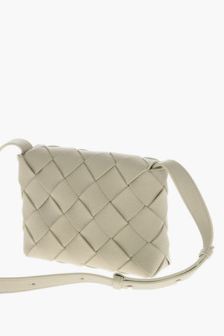 Borsa a Spalla in Pelle Intrecciata