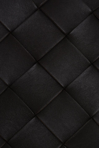 Leder-Clutch mit Reißverschluss