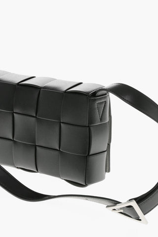 Borsa a Spalla in Pelle Intrecciata