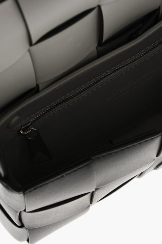Borsa a Spalla in Pelle Intrecciata