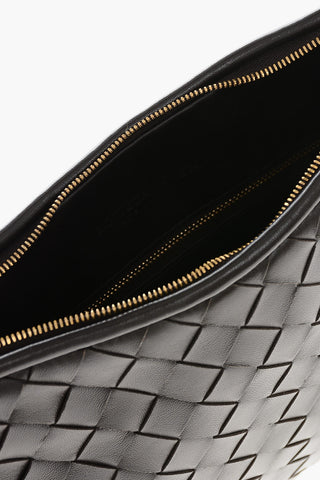 Woven Leather Shoulder Bag