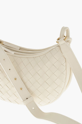 Woven Leather Shoulder Bag