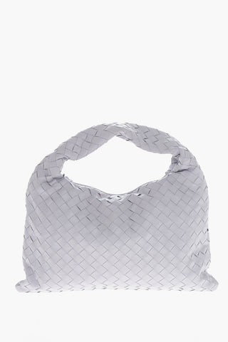 Borsa a Mano in Pelle Intrecciata
