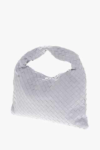Borsa a Mano in Pelle Intrecciata