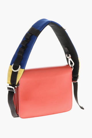 Borsa a Spalla In Pelle con Monogram