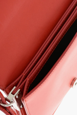 Borsa a Spalla In Pelle con Monogram