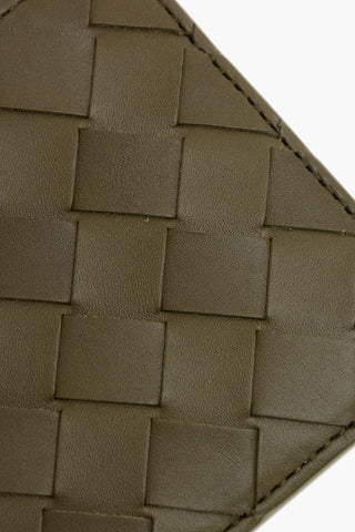 Portafoglio in Pelle Intrecciata 