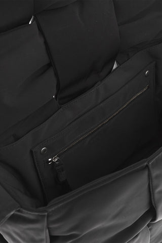 Woven Fabric Shoulder Bag