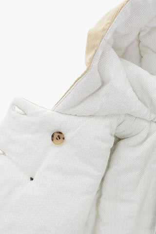 Padded Corduroy MISHA Jacket with Hood