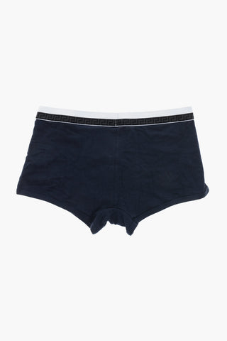 Stretch Cotton Boxer with Logoed Elastic Band