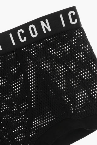 ICON Boxer Traforati Con Banda Logata