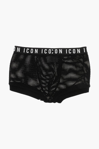 ICON Boxer Traforati Con Banda Logata