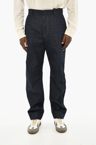 Regular Fit Jeans with Exposed Seams