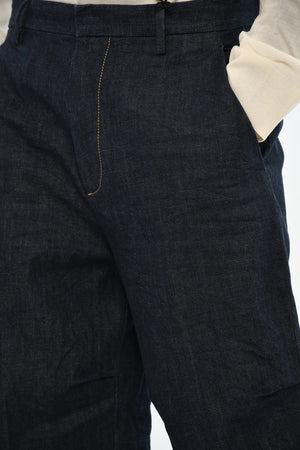 Regular Fit Jeans with Exposed Seams