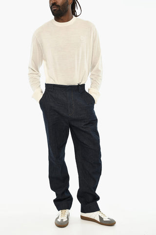 Regular Fit Jeans with Exposed Seams