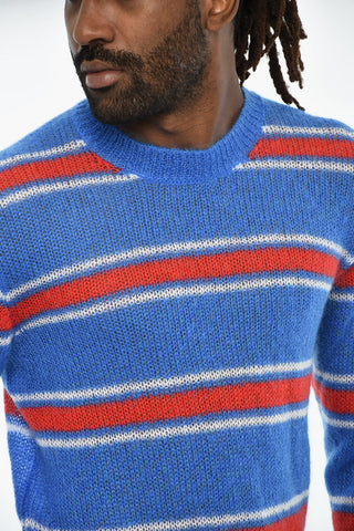 Maglia Girocollo a Righe