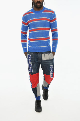 Maglia Girocollo a Righe