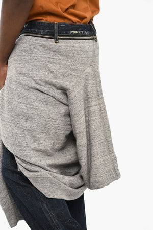 2-in-1 Jeans with Removable Sweatshirt