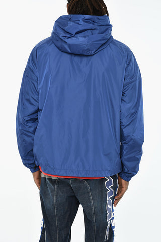 Nylonjacke mit Kapuze
