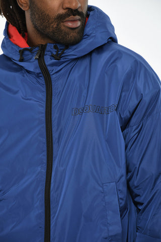 Nylonjacke mit Kapuze