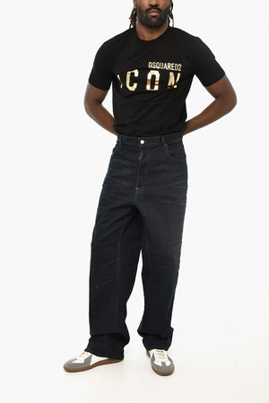 ICON Jeans EROS Regular Fit con Cuciture a Vista 25cm