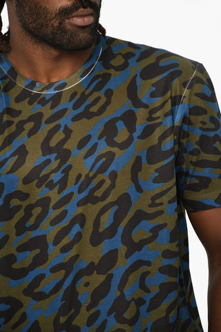 Camouflage Motf Crew-Neck T-shirt