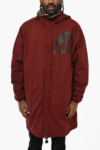 후드가 있는 리버시블 재킷