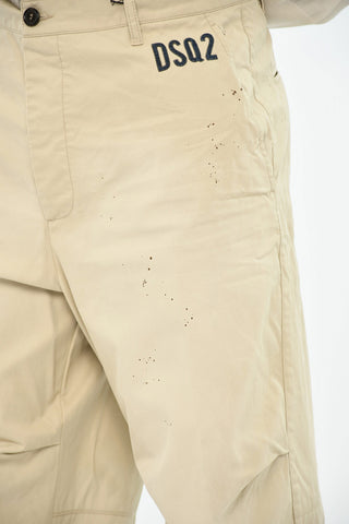 Pantalone Casual in Cotone con Logo