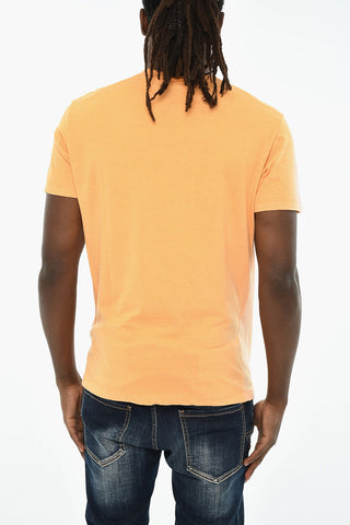 Rundhals-T-Shirt mit Farbverlaufseffekt