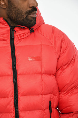Ripstop Checked Padded Jacket