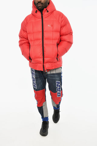 Ripstop Checked Padded Jacket