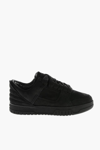 Low Nubuck Sneakers in Solid Color