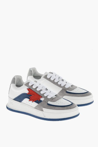 Leather CANADIAN Low-Top Sneakers with Contrasting Details