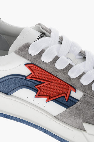 Leather CANADIAN Low-Top Sneakers with Contrasting Details