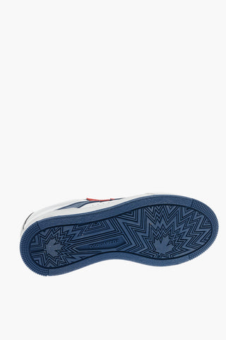 Leather CANADIAN Low-Top Sneakers with Contrasting Details
