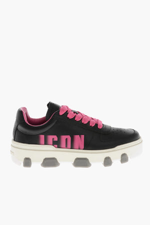 ICON Sneakers Basse in Pelle con Monogram Sfumato