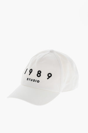 Solid-Color Baseball Cap with Embossed Logo