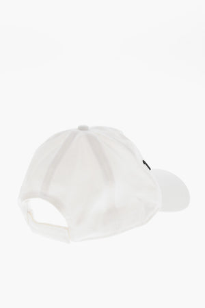 Solid-Color Baseball Cap with Embossed Logo