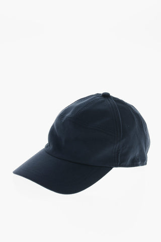 Cappello Baseball in Tinta Unita con Logo Ricamato
