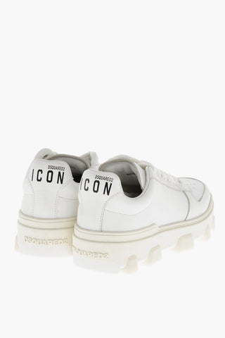 ICON Sneakers Basse BASKET in Pelle con Suola Logata