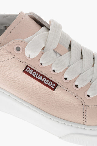 Hammered Leather Low Sneakers BUMPER