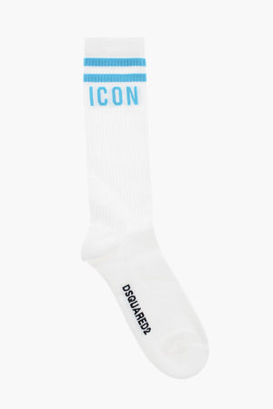 ICON Long Socks with Contrasting Monogram
