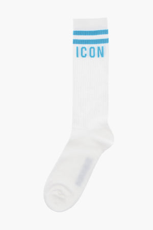 ICON Long Socks with Contrasting Monogram